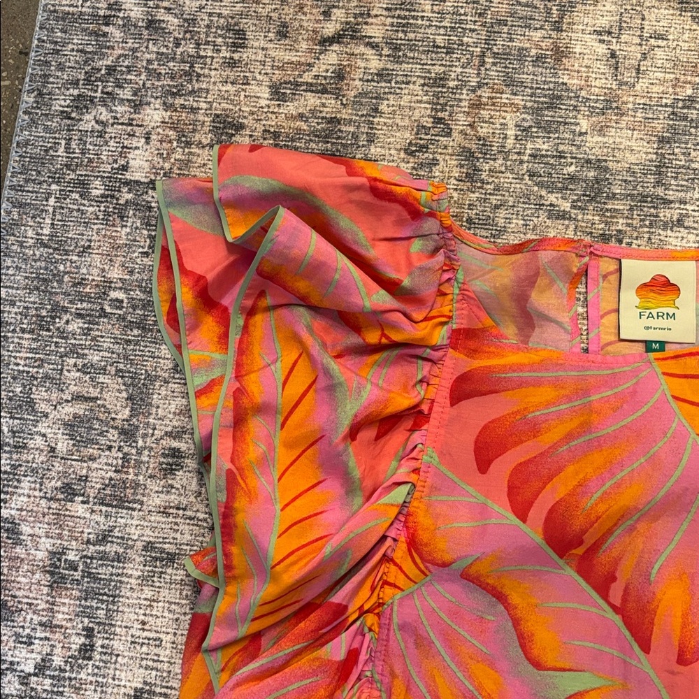 Farm Rio top! Size m. - Picture 4 of 5